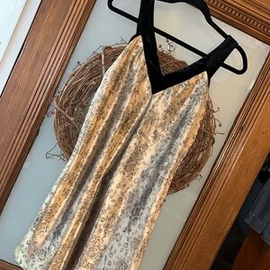 Shimmery Gold Black Velvet Lingerie